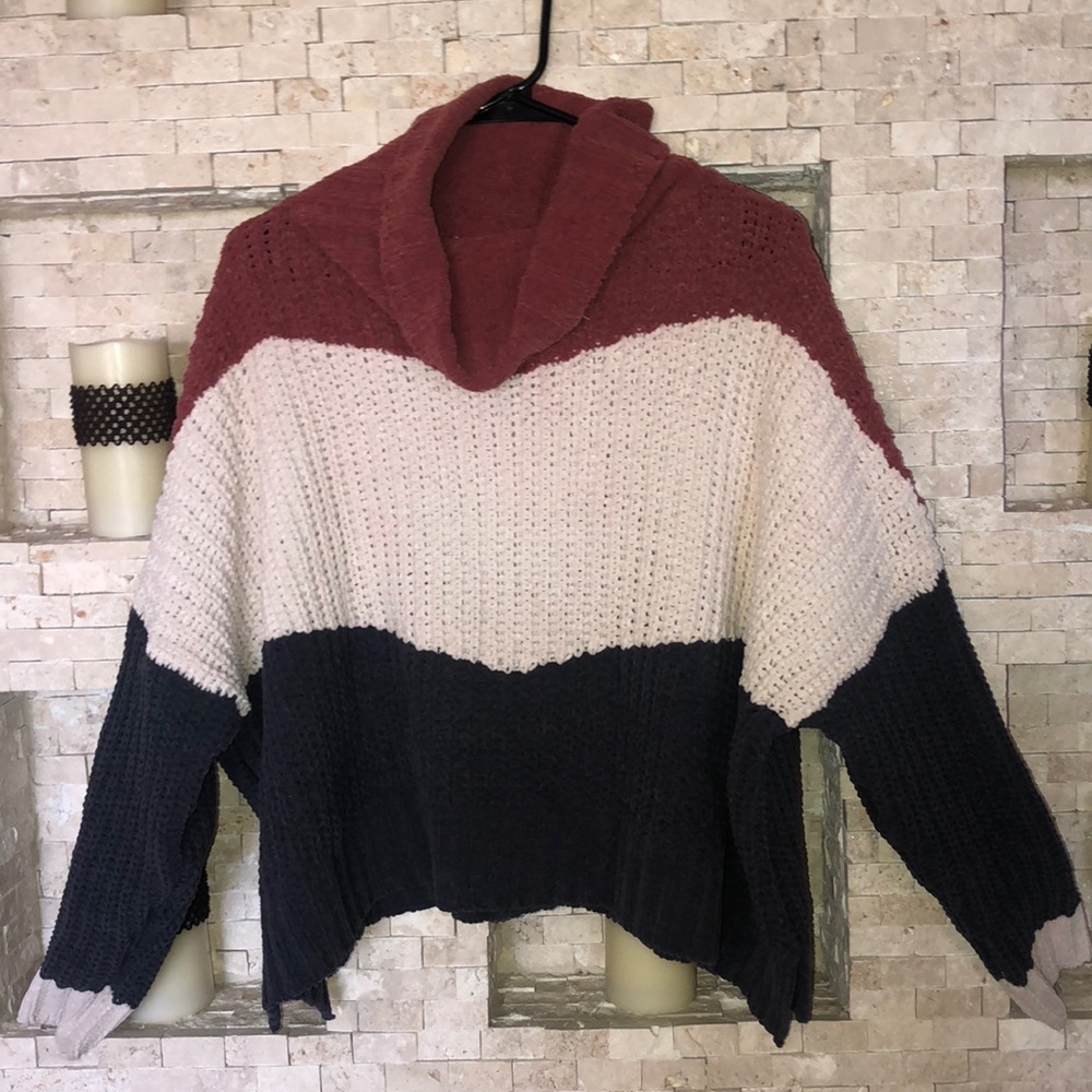 Soft Colorblock Sweater